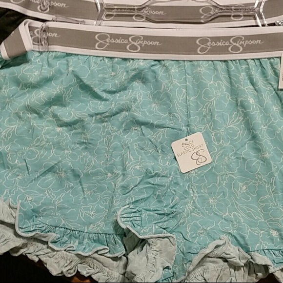 Jessica Simpson 2 pack logo elastic short - Picture 1 of 4